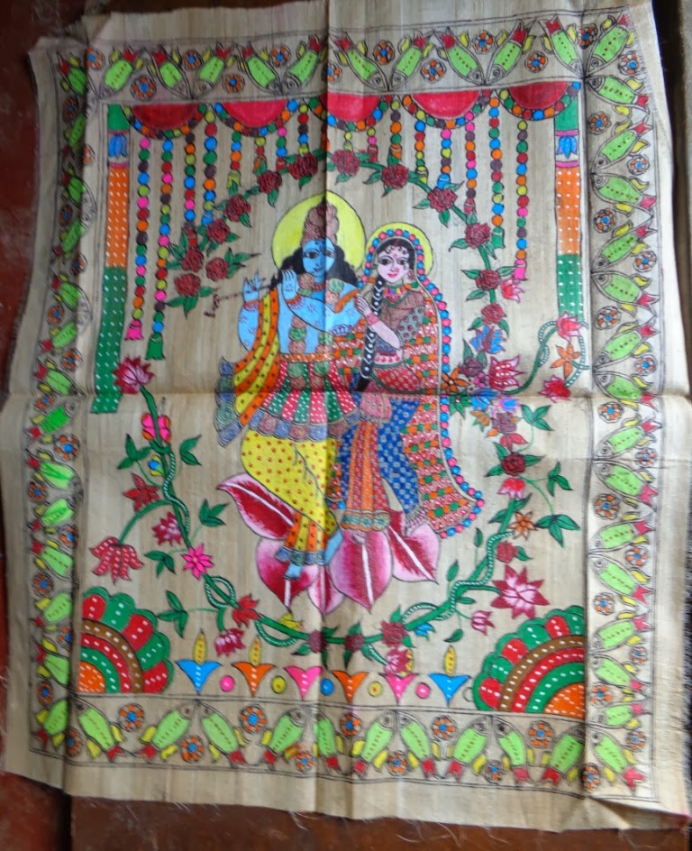 Madhubani Painting (Bihar) IMAGES, GIF, ANIMATED GIF, WALLPAPER, STICKER FOR WHATSAPP & FACEBOOK