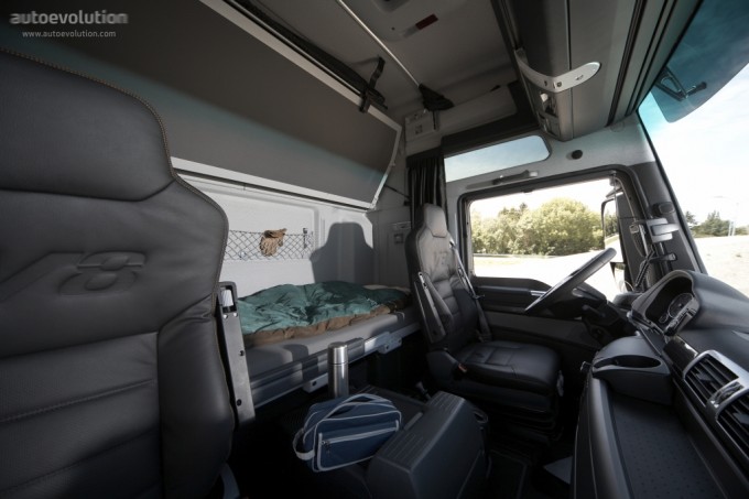 Man Truck Interior