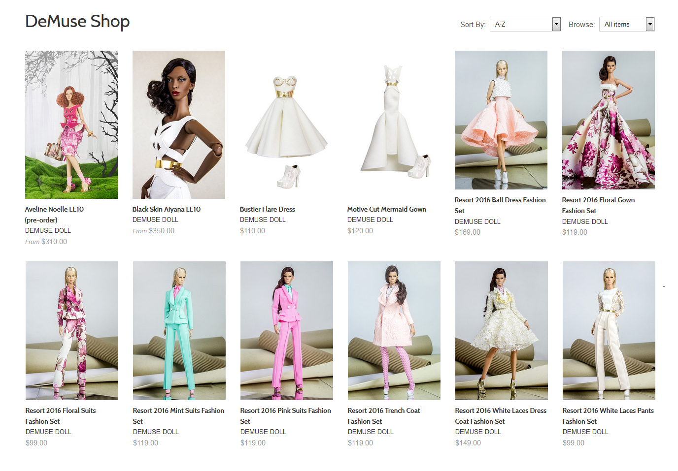 demuse doll online shop