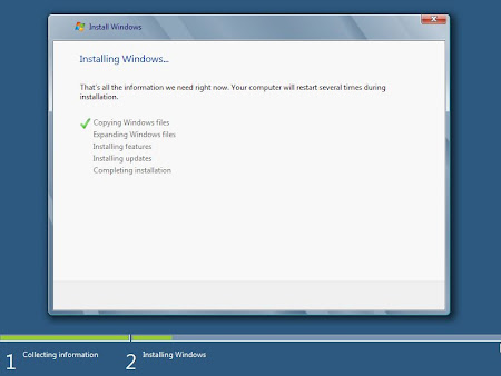 Proses Install Windows 8