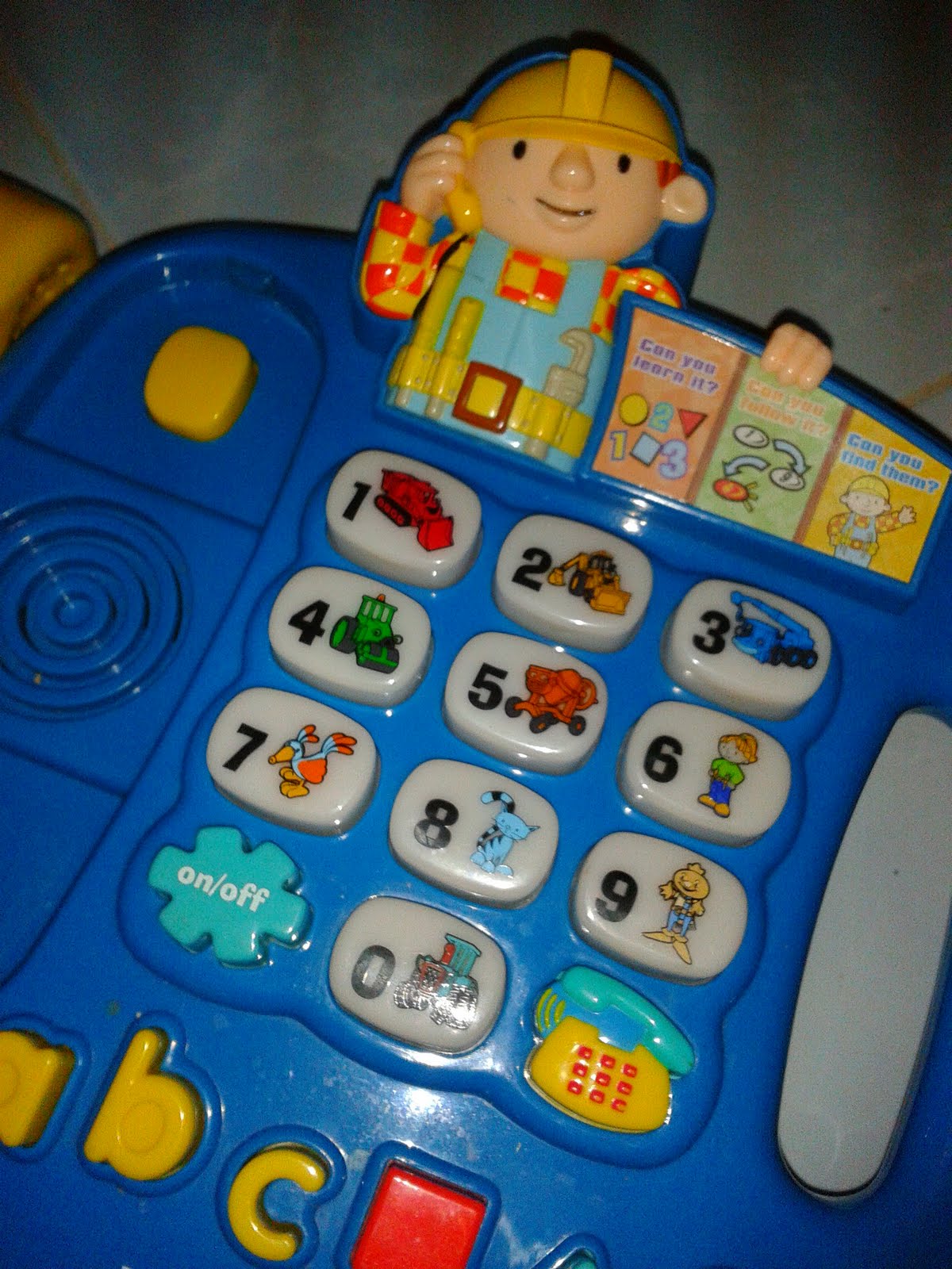Pu3 Store Sold Item Bob the Builder Talking Telephone
