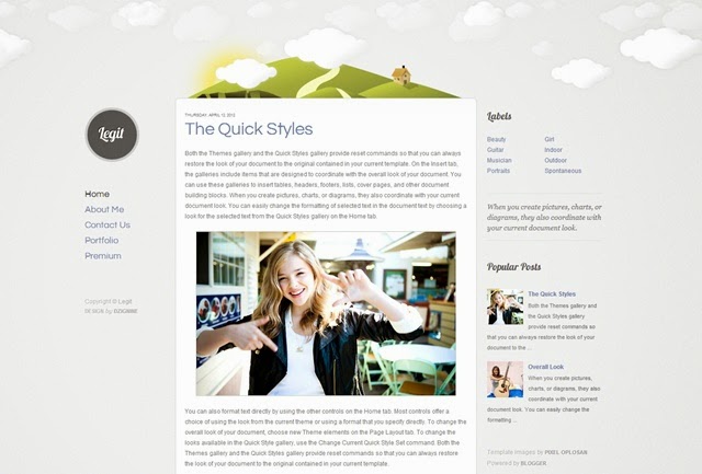 Legit Blogger Template Legit Free Blogger Template Download