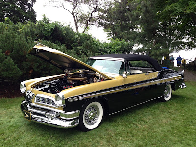 1956 Chrysler New Yorker Heinkel Cars and Cabin scooters