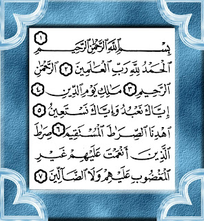 Bacaan Surat Al-Fatihah Bacaan Surat Al-Fatihah