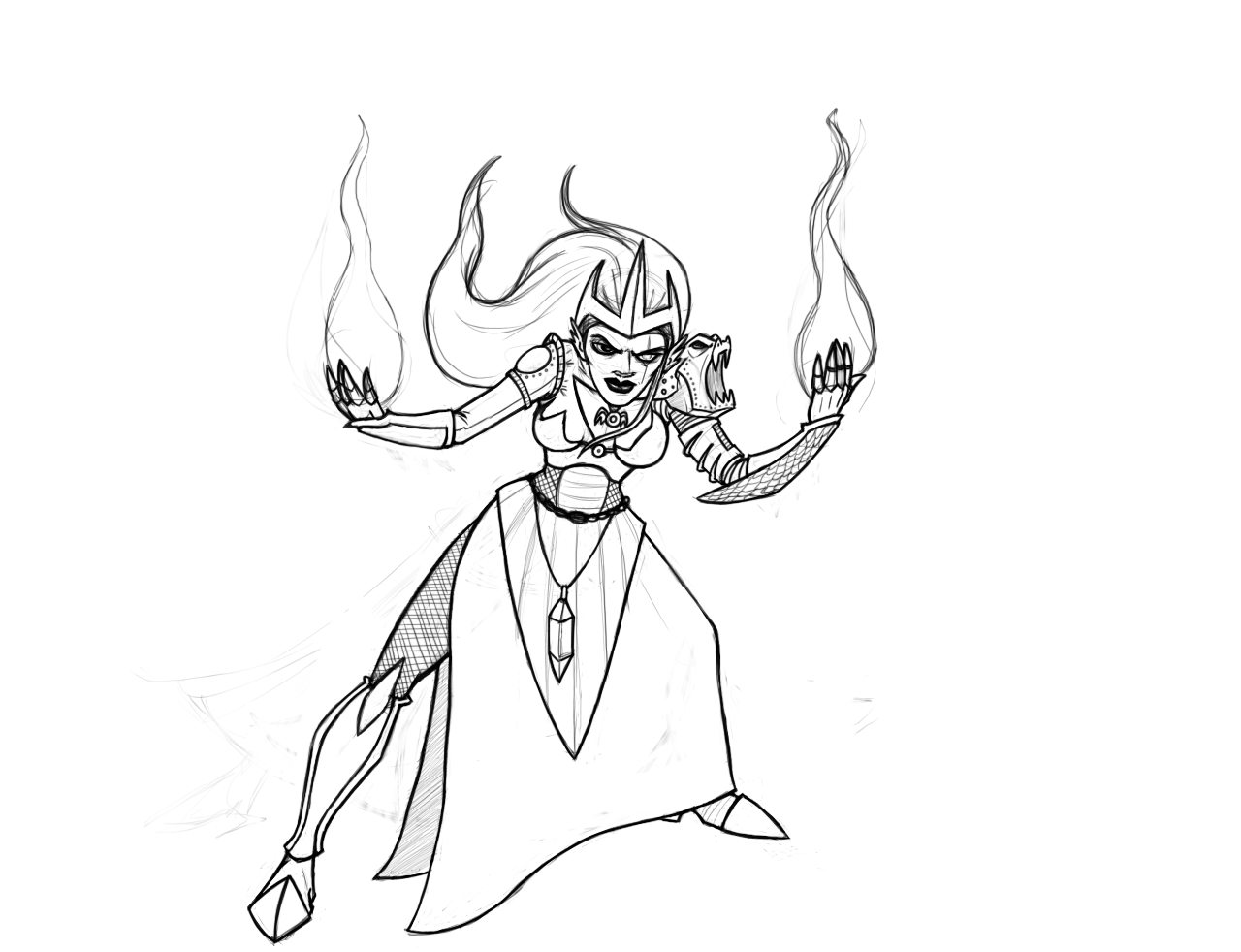 Queen Pose