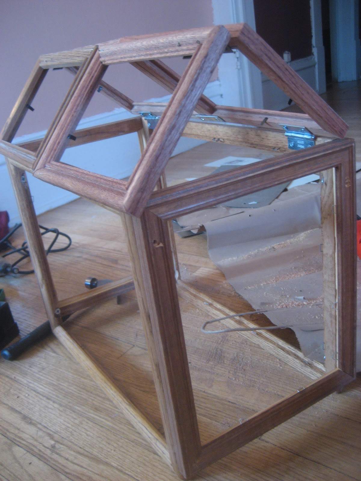 Chuck Does Art DIY Picture Frame Terrarium