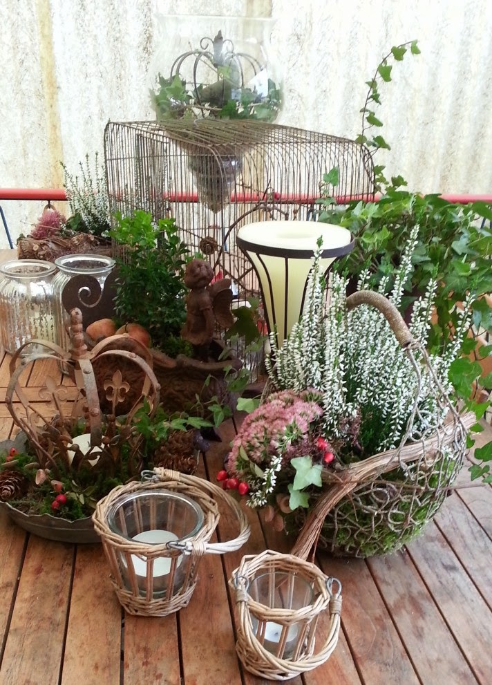Shabby house and garden: goldener herbst im garten