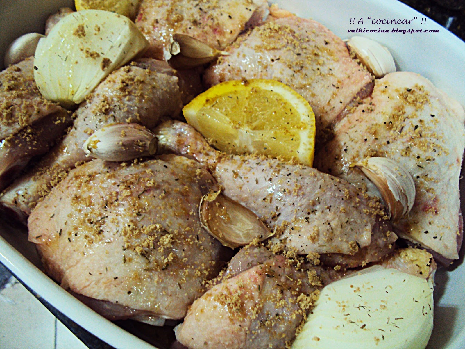 MUSLOS DE POLLO AL HORNO | ¡¡A COCINEAR!! Recetas ... MUSLOS DE POLLO AL HORNO | ¡¡A COCINEAR!! Recetas ...