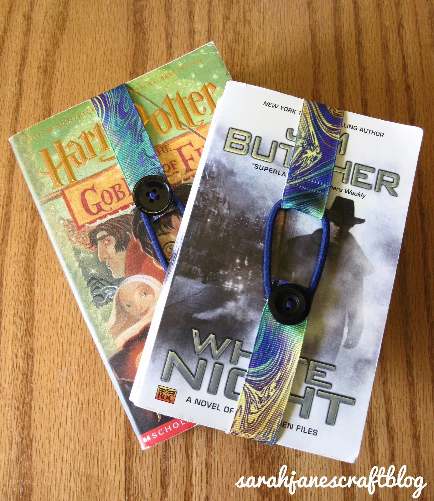 Sarah Jane's Craft Blog Ribbon Bookmarks