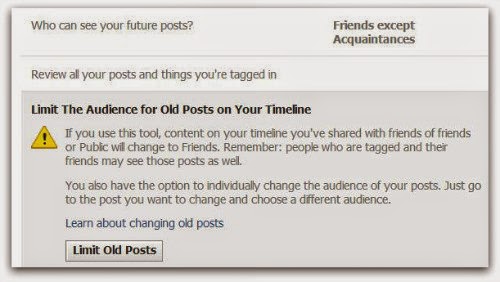 Limit past posts Limit past posts