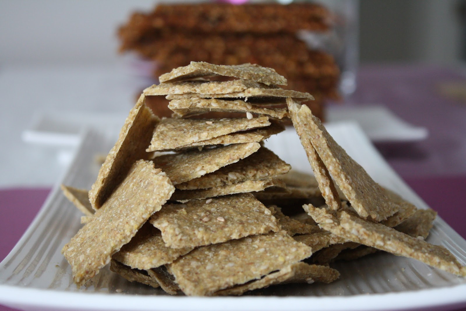 Food and Yoga for Life Easy Raw Crackers