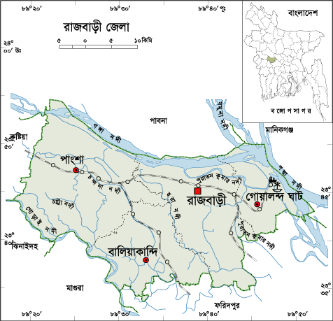 atlas of rajbari district