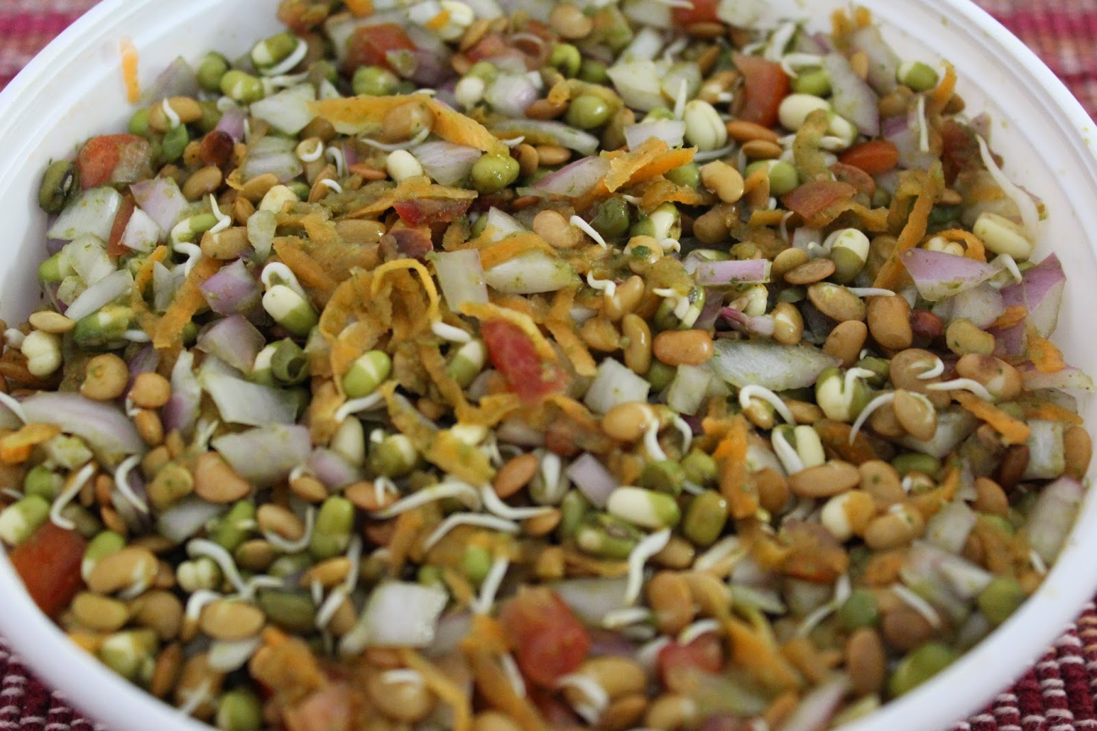 PASSION4COOKING: Raw Sprouts Salad