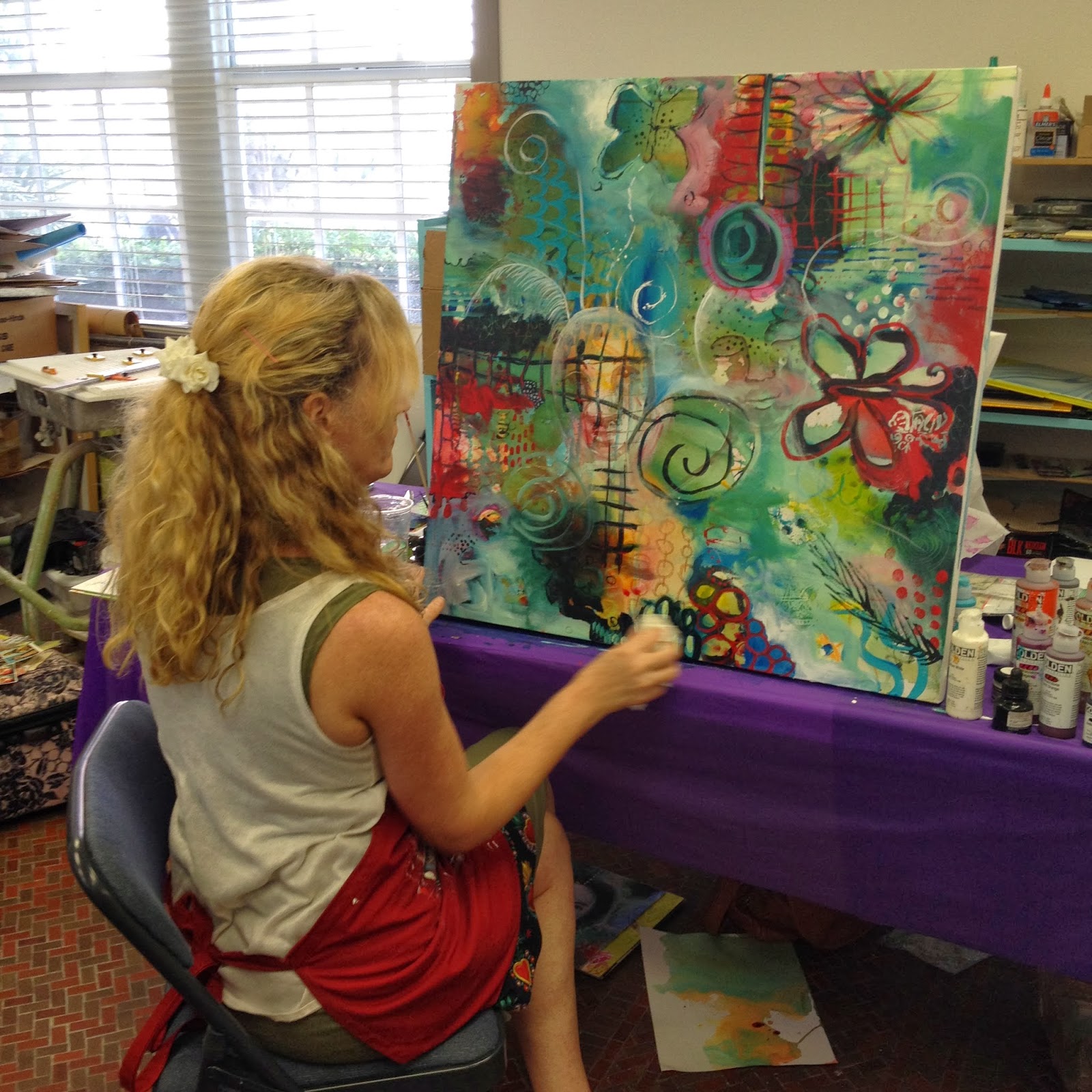 ArtistRi Studio Tracy Verdugo and Paint Mojo St. Petersburg