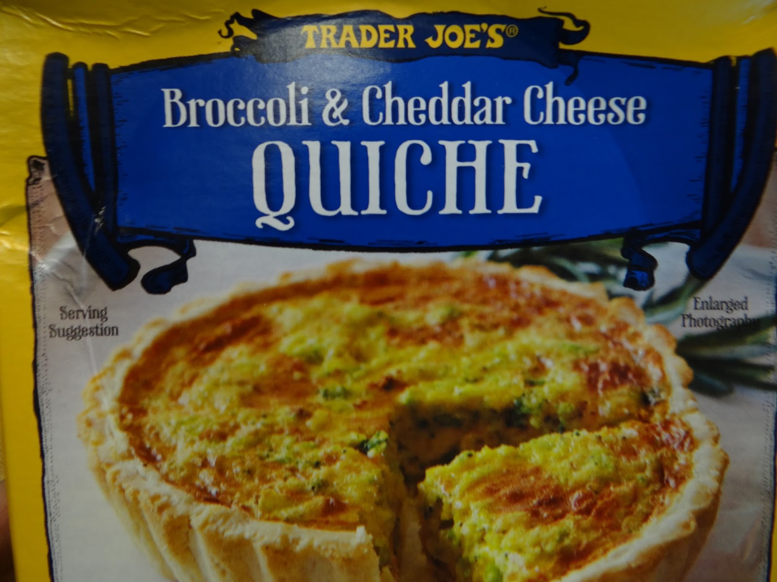 Trader Joe's 365 Day 311 Broccoli and Cheddar Quiche
