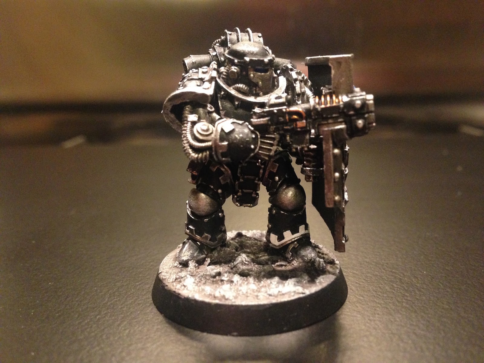 Battle Bunnies PreHeresy Iron Hands Paint Scheme