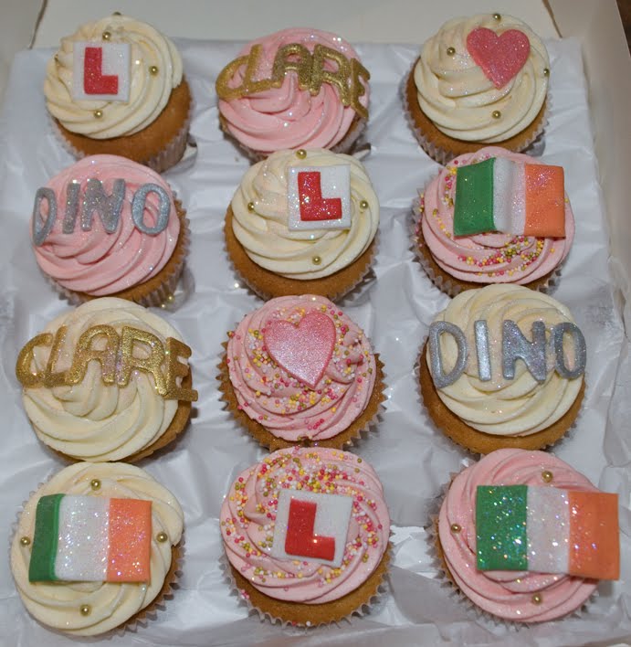 Irish Theme Wedding Cupcakes by Oh Crumbs Cupcakes