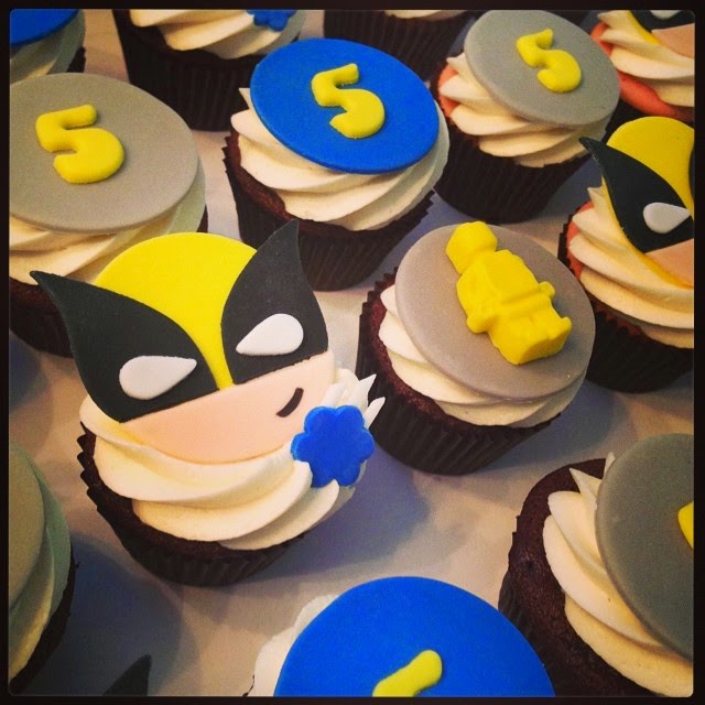 Cakes by Becky Lego Wolverine Cupcakes