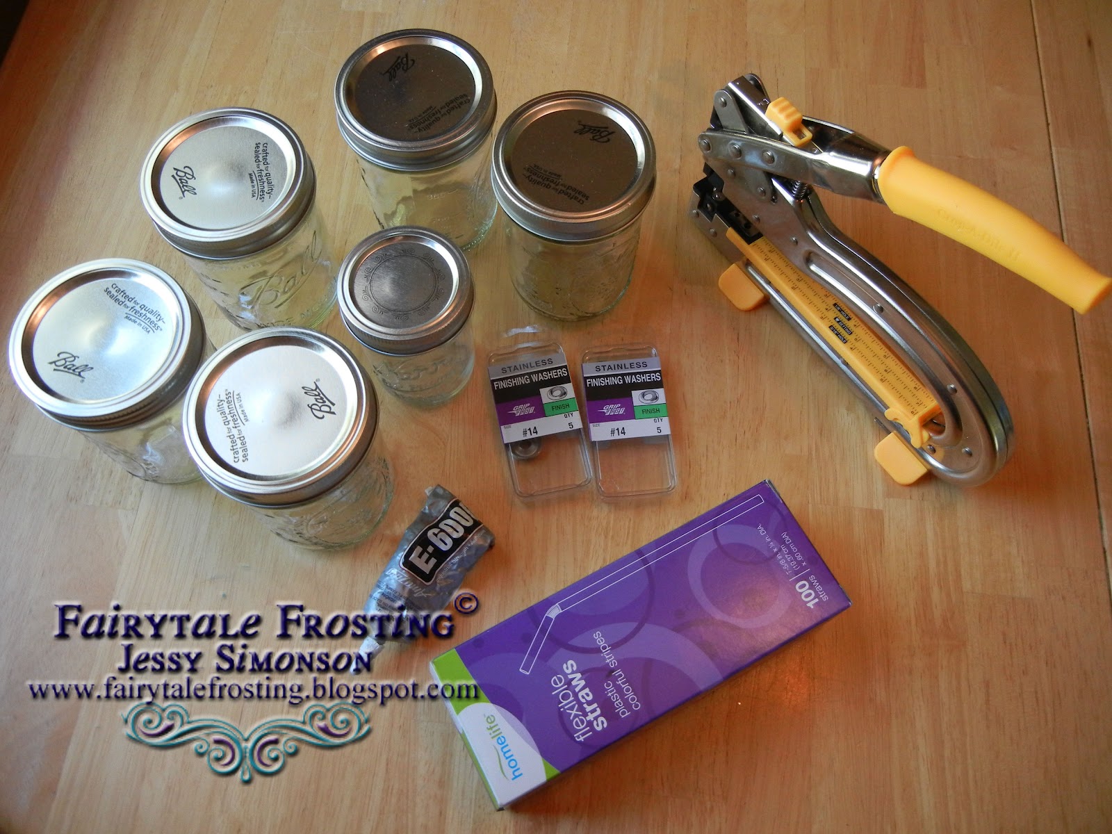 Fairytale Frosting DIY Mason Jar Cup