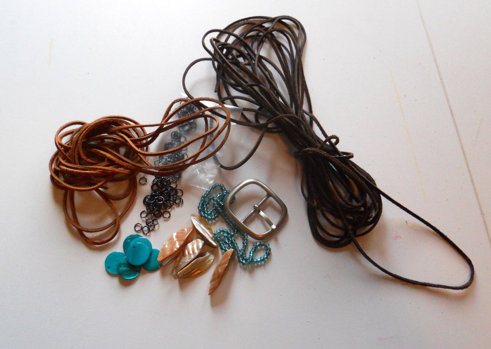 Corner Window Crafts Leather Lace Finger Knitting