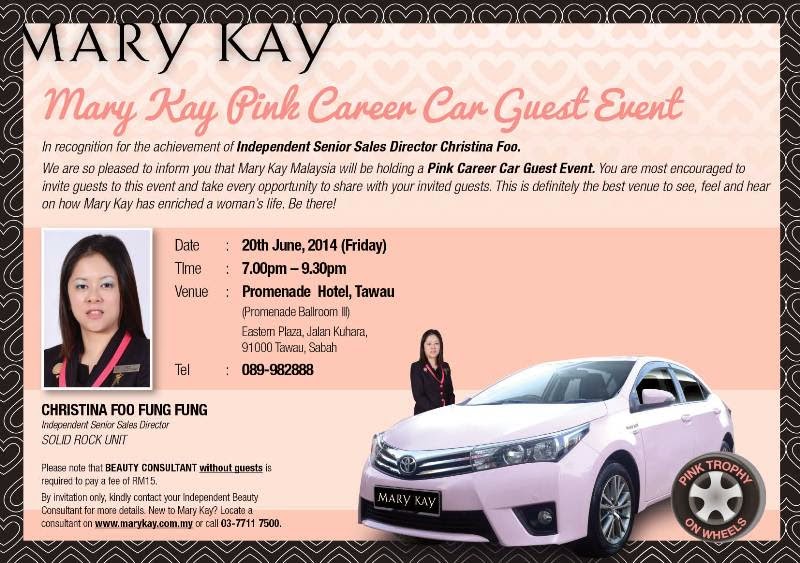 Pink Car Event Tawau 20 Jun 2014 Christina Foo