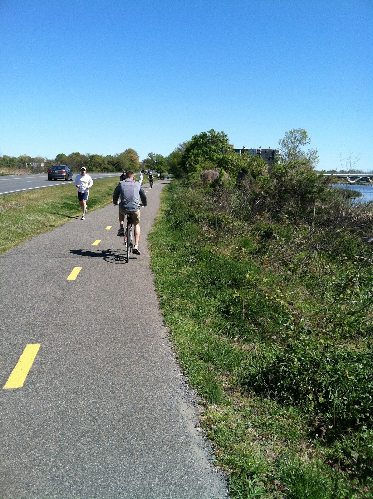 as far as it goes... Bike Ride Saturday Mount Vernon Trail
