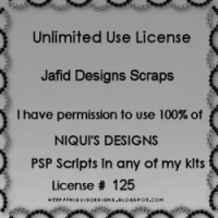 Niqui's Designs Unlimited Use License