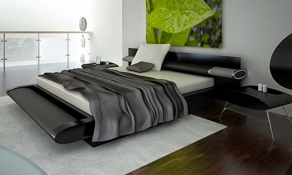 conception chambre Designs minimalistes