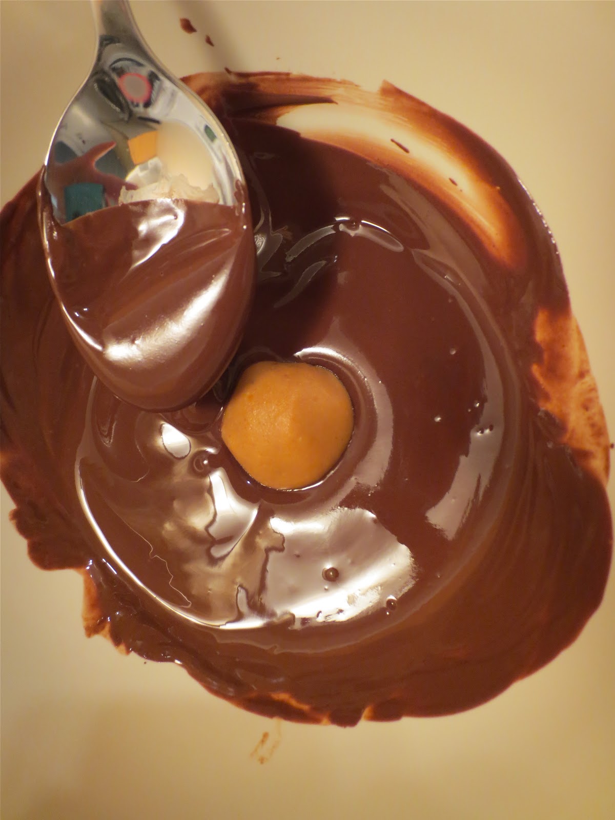 *Growing Green* Chocolate Covered Peanut Butter Balls