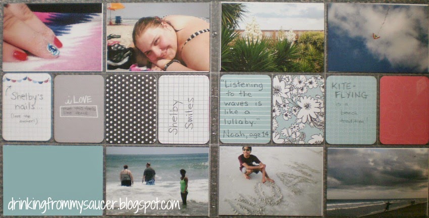 Drinking From My Saucer :: Project Life Update ~ 9.15.14