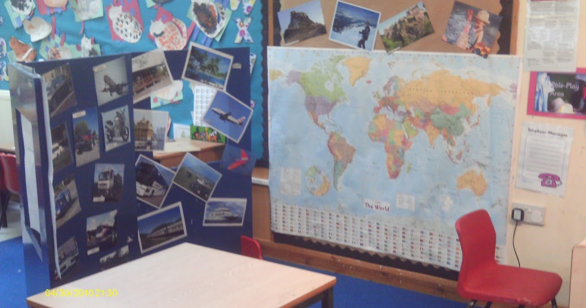 Blandford St Mary Geography Geography displays across the school