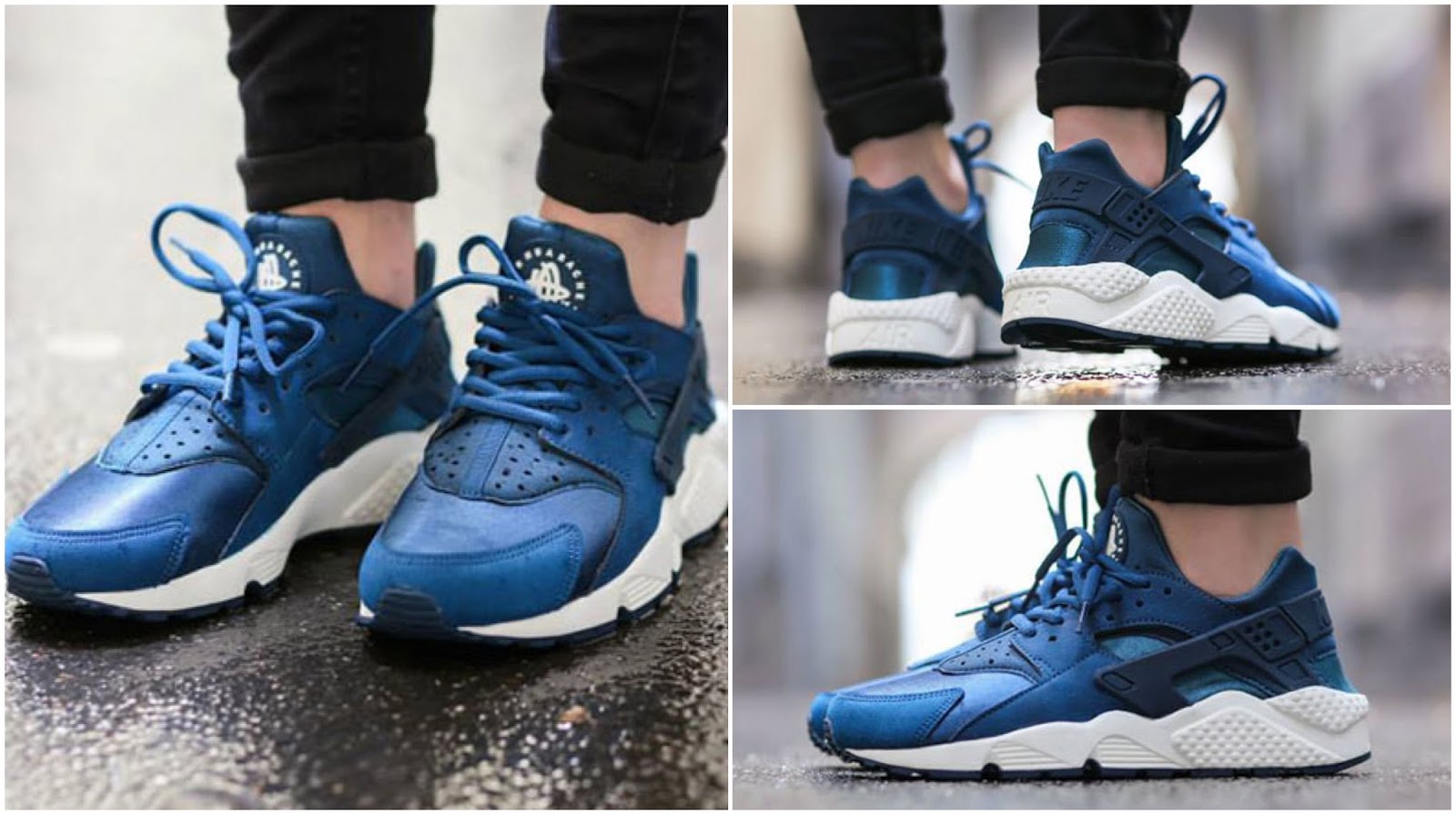 nike huarache with jean nike huarache with jean