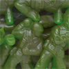 Green Gummy Army Men
