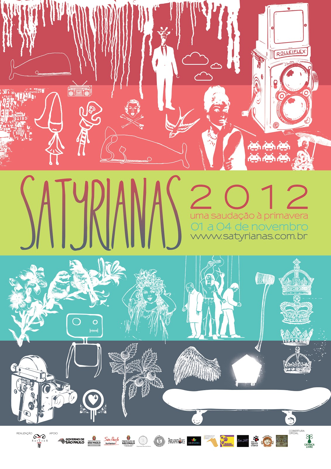 22ª edição do festival Satyrianas começa nesta quinta (2); conheça a  programação!