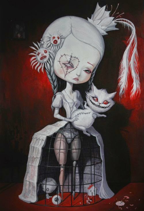 As impressionantes pinturas surreais de Adrian Borda Adrian Borda deviantart pinturas surreais sombrias bizarras