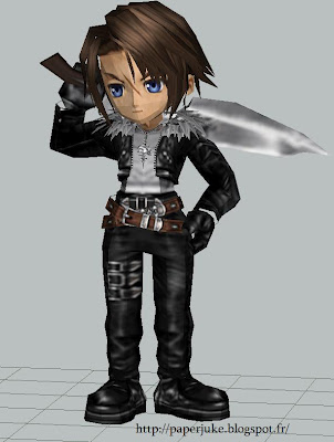 Squall Papercraft