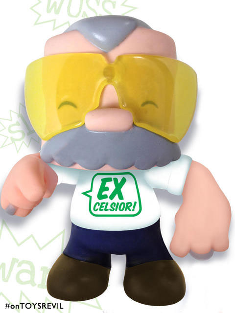 Chibi Stan Lee vinyl figure par LITTLEHOUSE