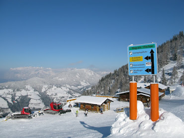 Skiën in Salzburger Sportwelt (2009)