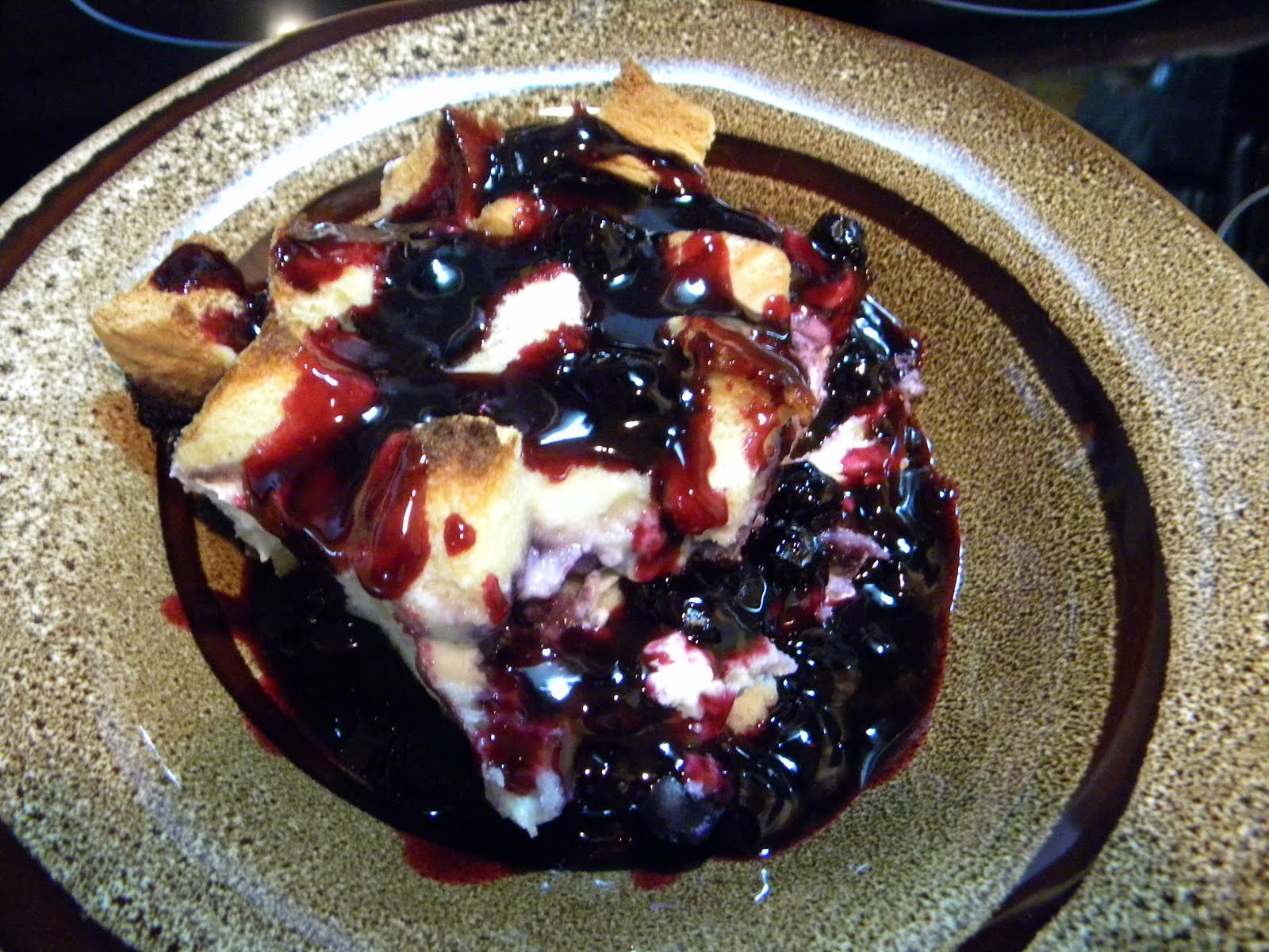 Stitch 2 Buttercups: My Version Of The Overnight Blueberry French Toast