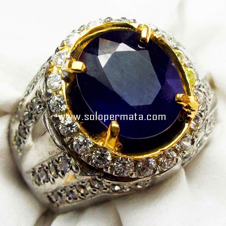 cincin batu permata blue sapphire sp 198 garansi cincin batu permata blue sapphire sp 198 garansi