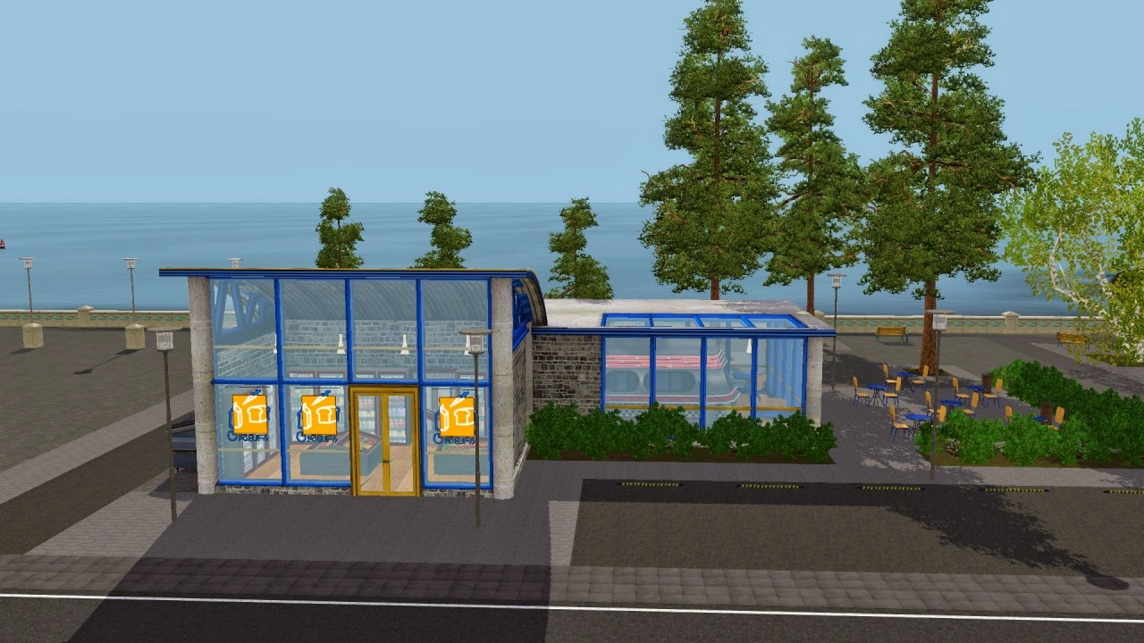 Sims 3 Community Lots Compendium Sims 3 Grocery Store and Diners
