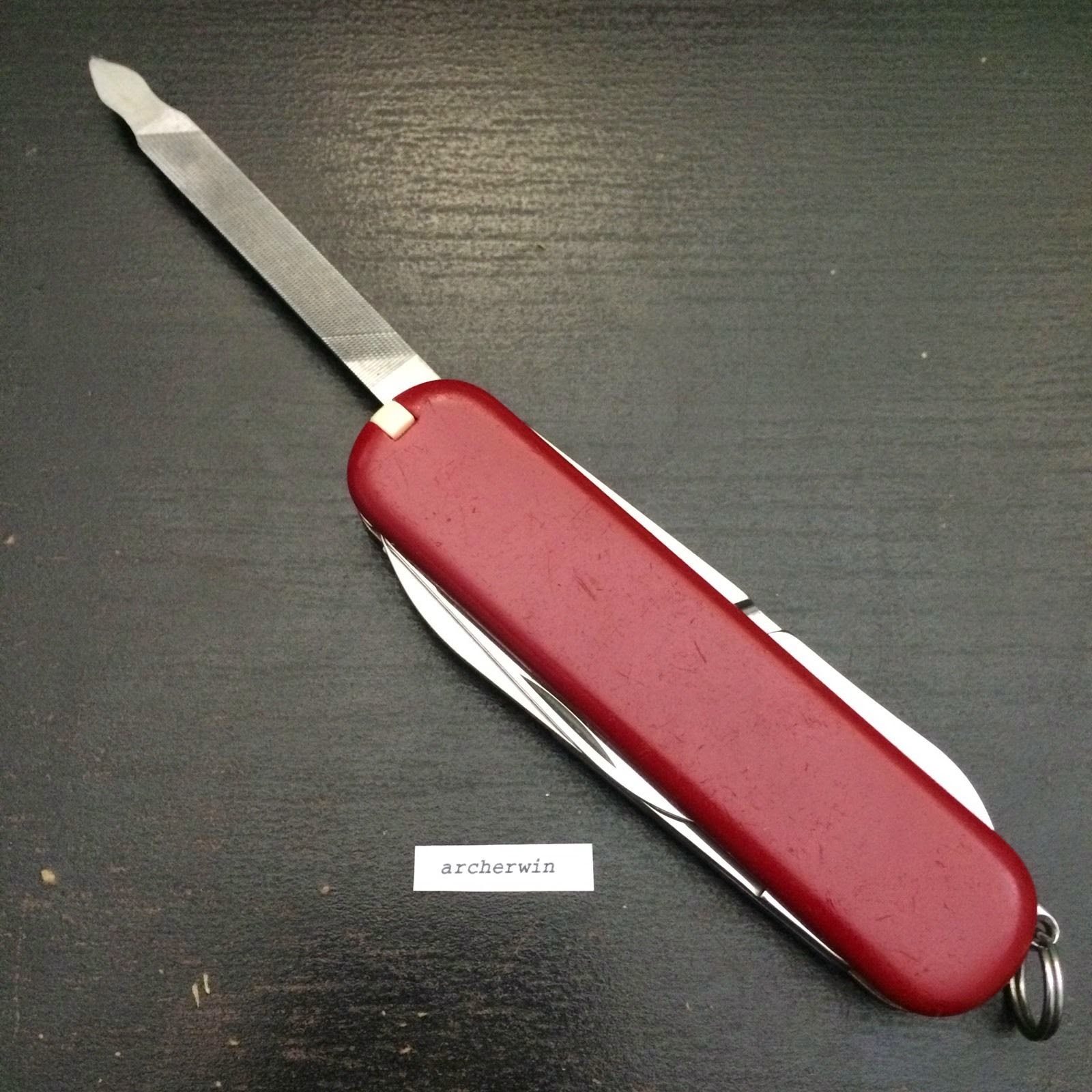 archerwin's Swiss Army Knives REVIEW Victorinox Executive 74mm (2000s)