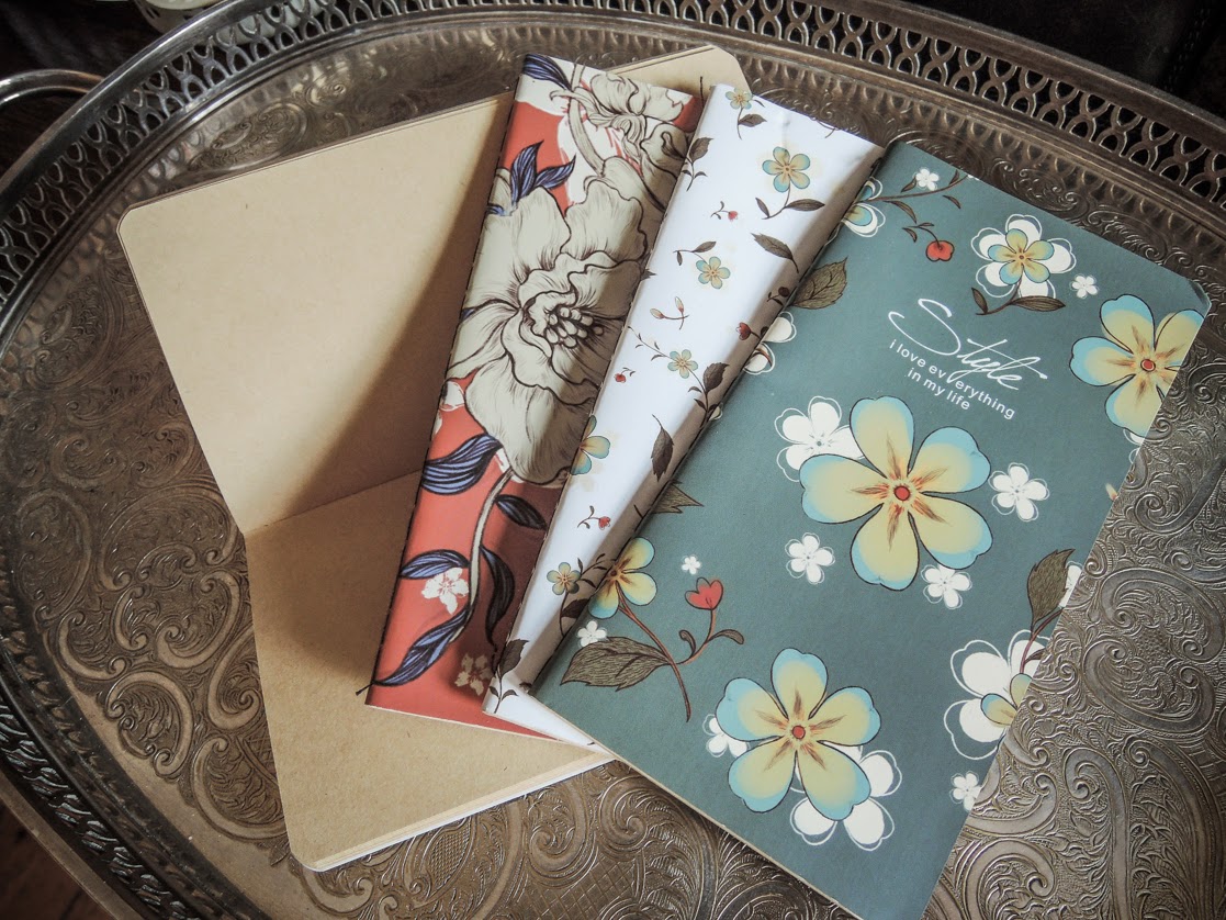 A handmade cottage Pretty notepads