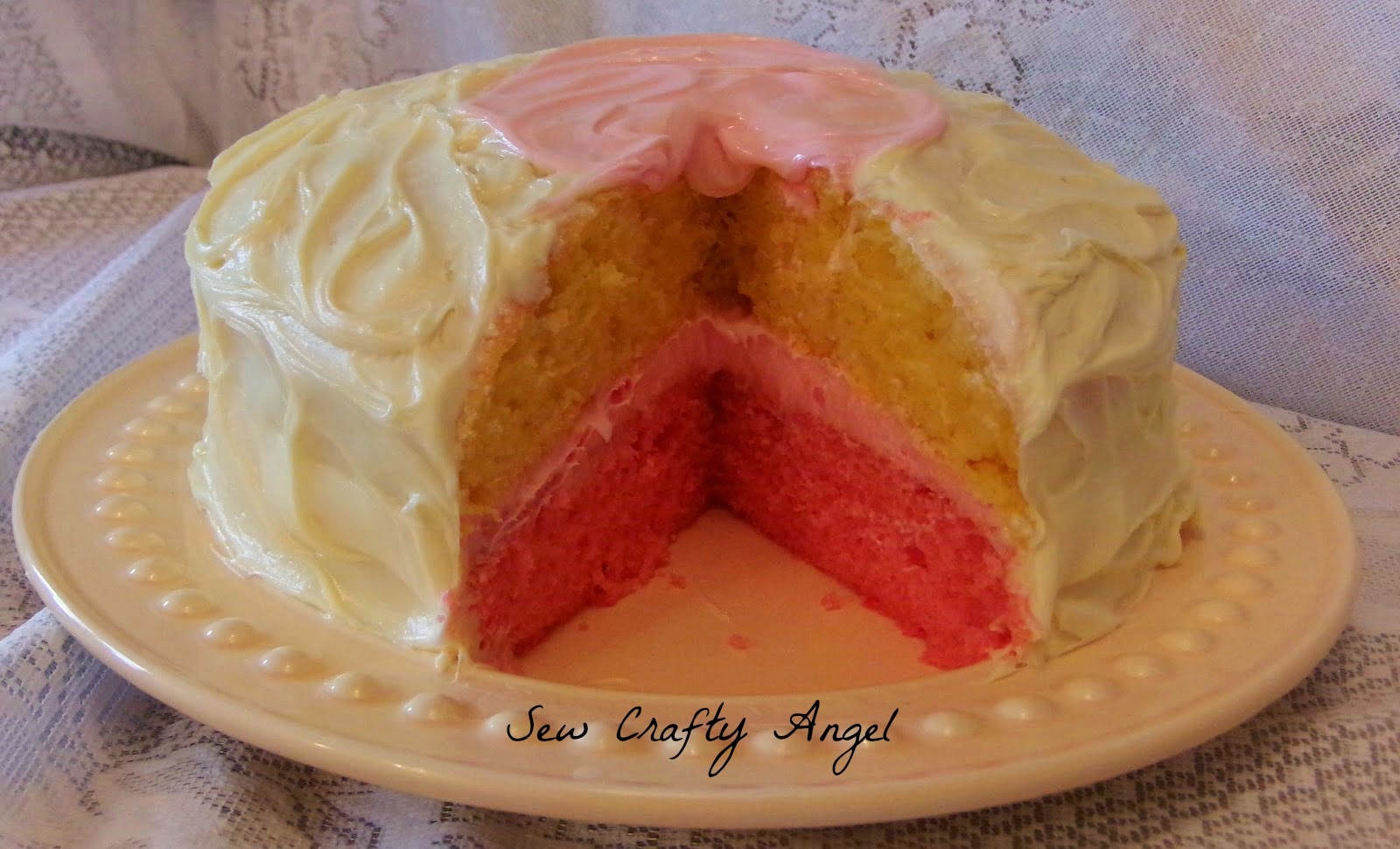 Sew Crafty Angel Super Moist Yellow Butter Cake with Vanilla