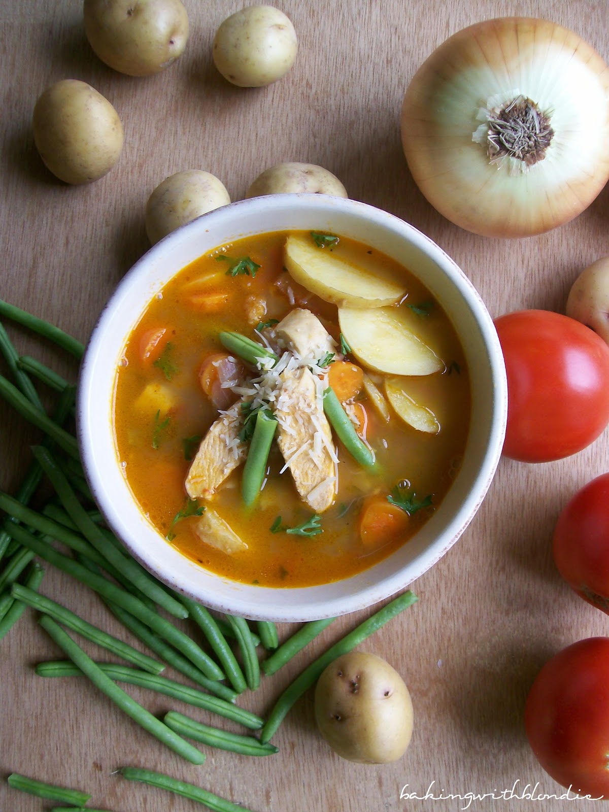 Hearty Chicken Vegetable Soup