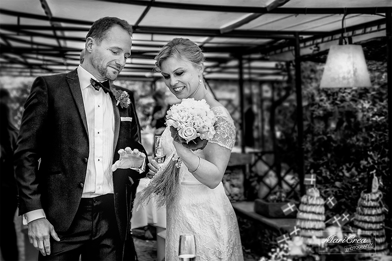 Wedding reception Mari Crea Photography