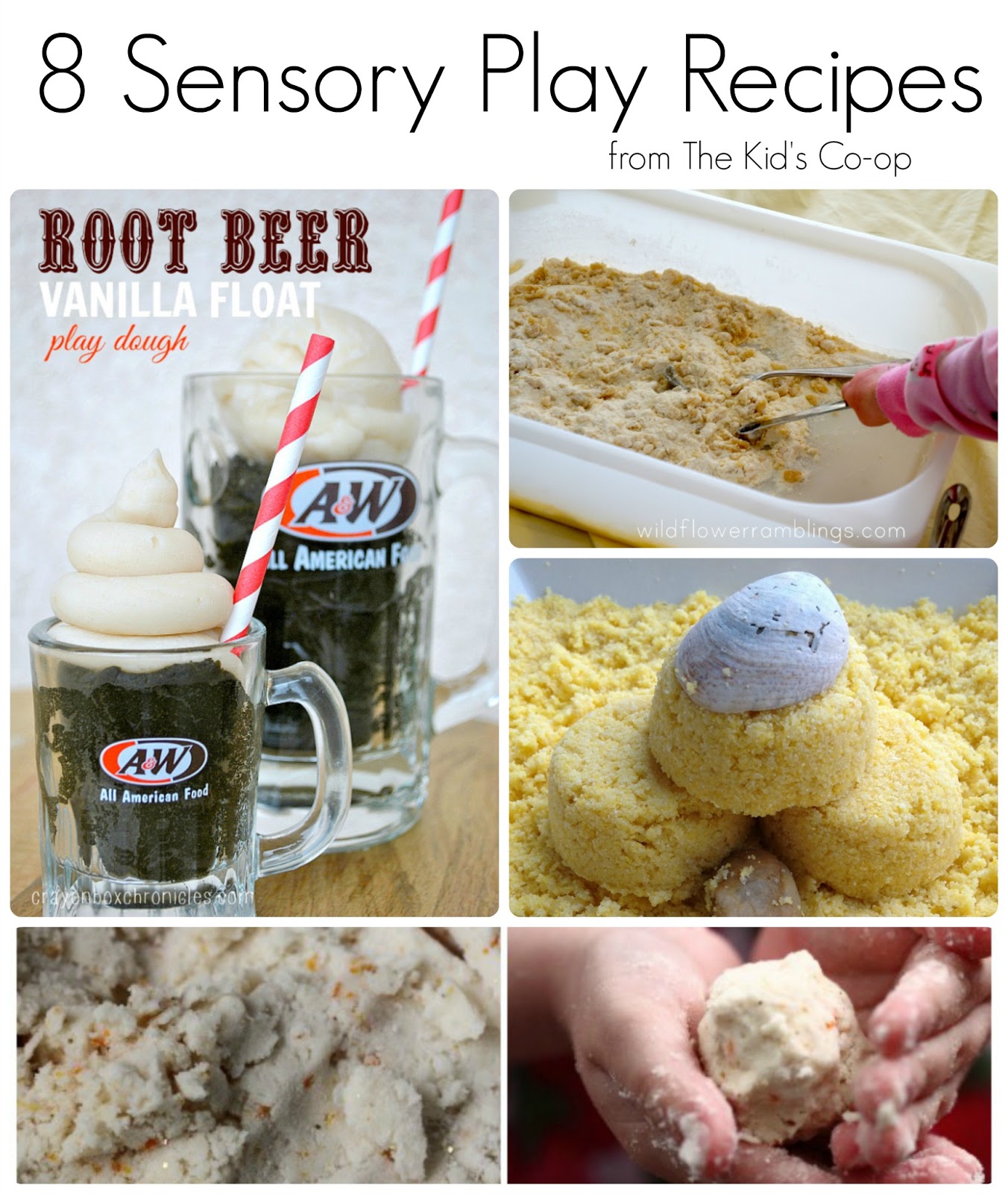 8 recipes for sensory play