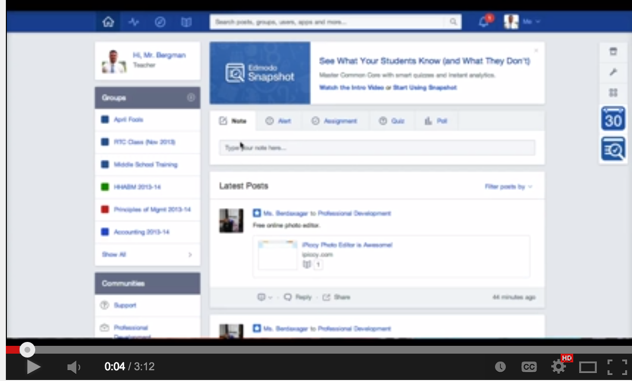 Edmodo Snapshot Tutorial | snapshot a great new edmodo tool for teachers Edmodo Snapshot Tutorial | snapshot a great new edmodo tool for teachers