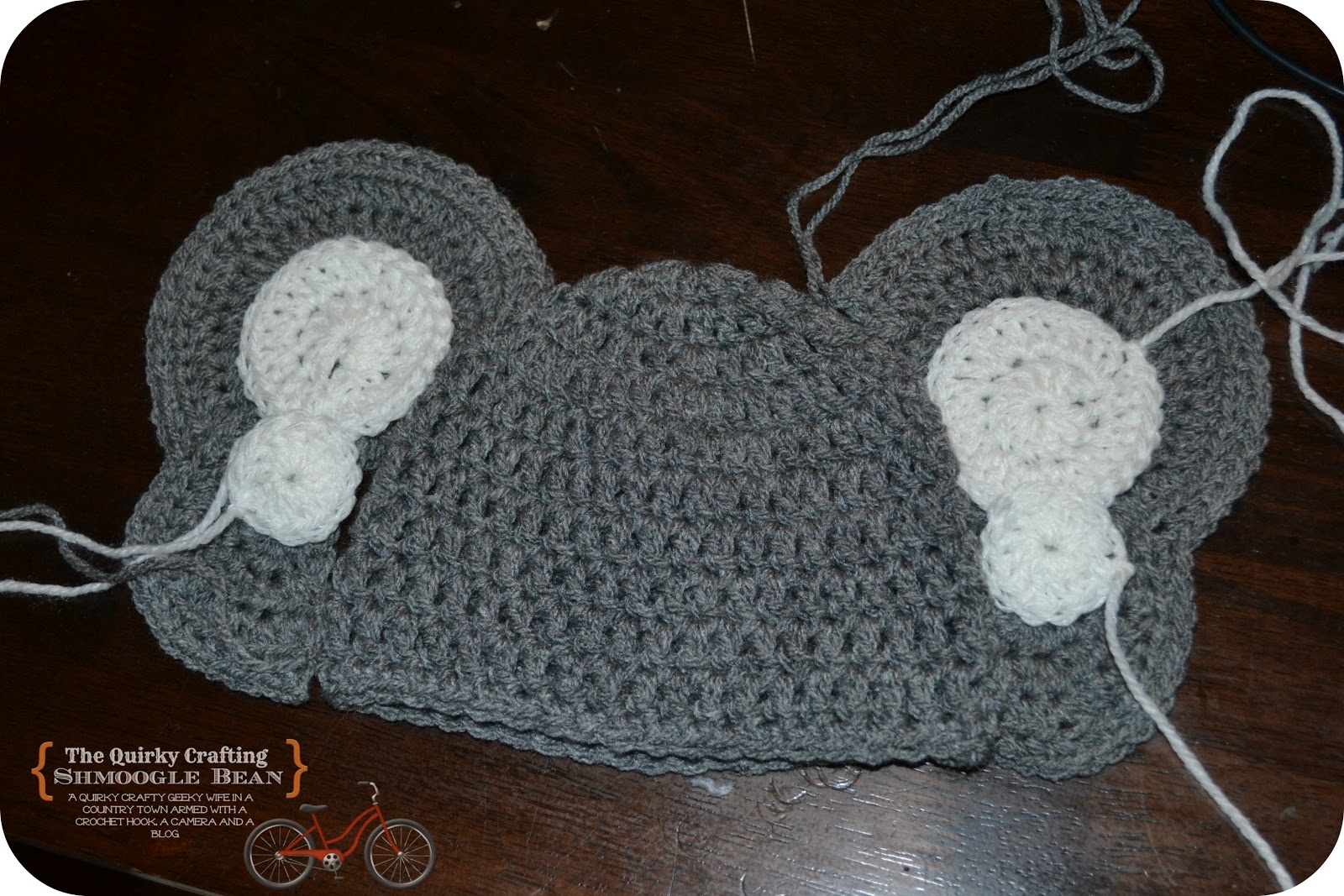 The Quirky Crafting Shmoogle Bean Newborn Baby Heffalump Crochet Pattern
