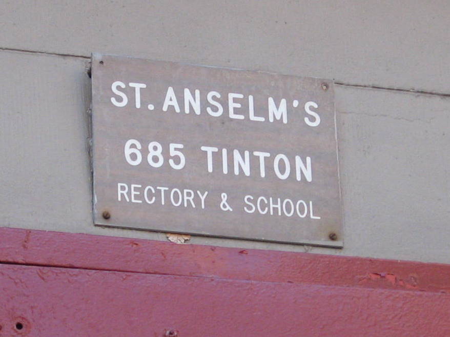 Bronx Catholic St. Anselm, Tinton Avenue